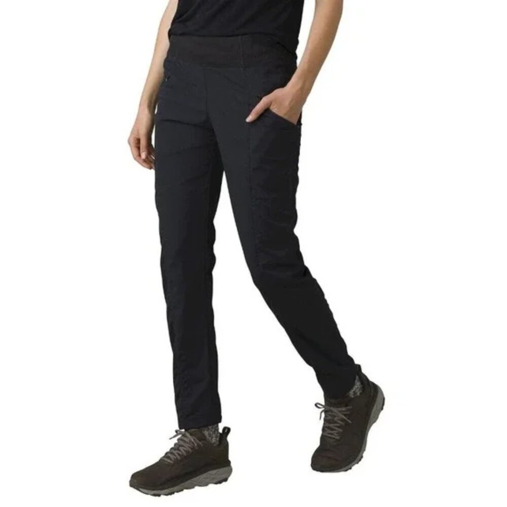 prAna Koen Pant Regular Black Internal Drawcord S  Like New!
